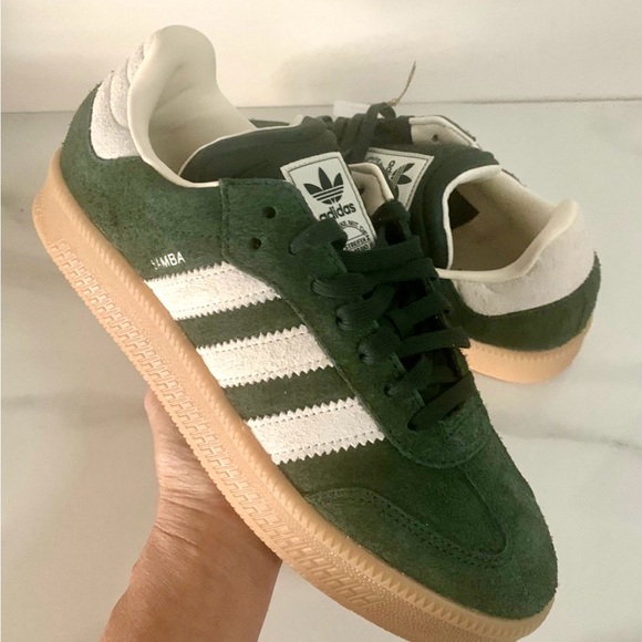 Adidas Originals Samba XLG Shadow Green White Gum Sz 10 Men/ 11 Wm JI3198 NWT